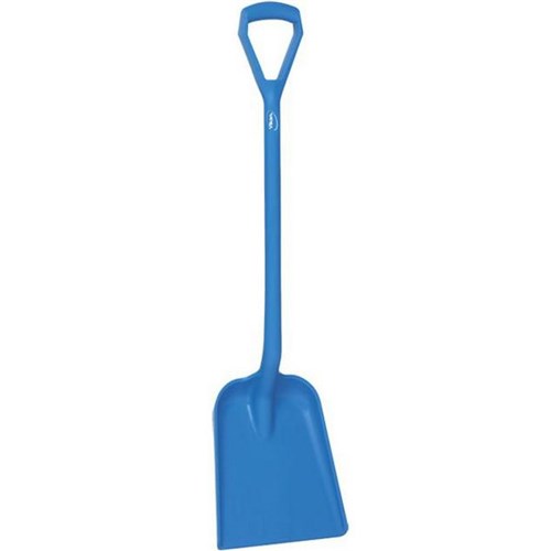 Vikan D Grip Shovel Short Handle Small Blade Blue