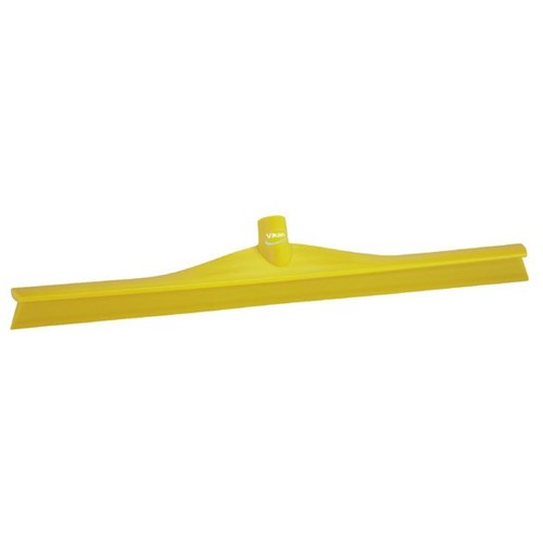 Vikan Ultra Hygienic Floor Head Squeegee Single Blade 600mm Yellow