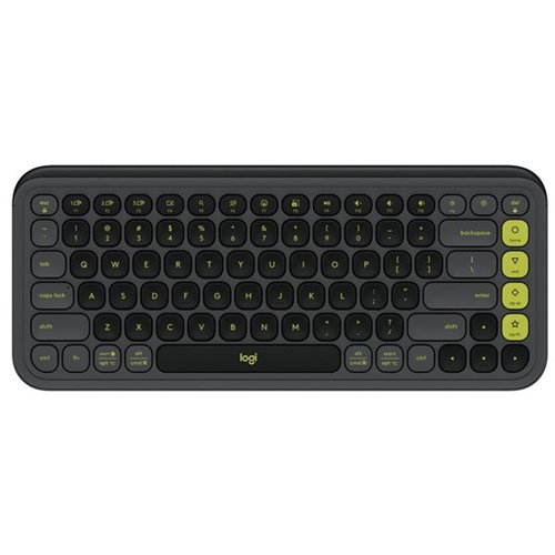 Logitech POP Icon Keys Wireless Keyboard Graphite