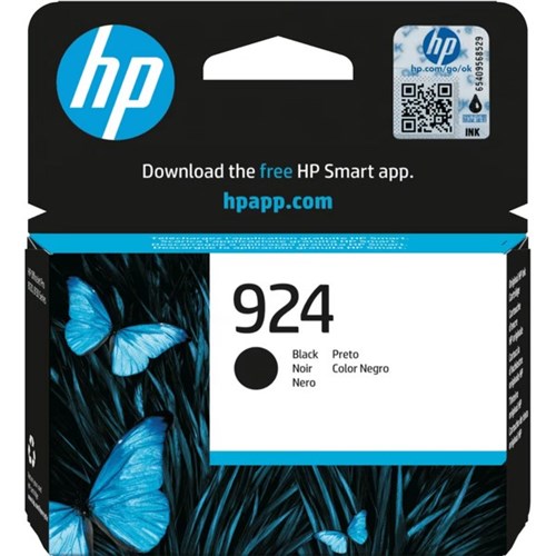 HP 924 Original Ink Cartridge Black