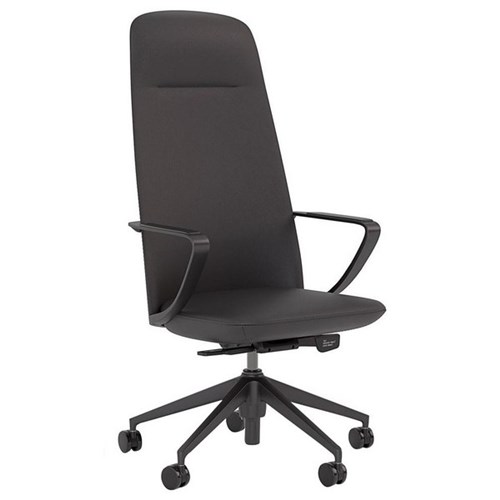 Aero Executive High Back Unassembled Meeting Chair Black