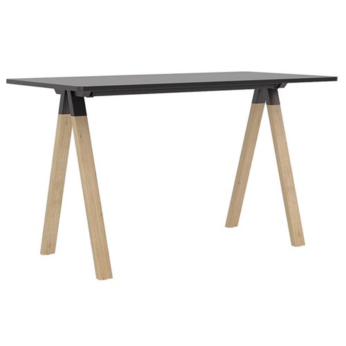 Ligna Bar Leaner 1800x900mm Oak/Black