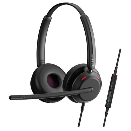 EPOS IMPACT 760T Wired Binaural Headset Black