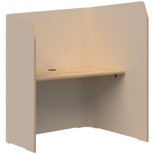 Sonic Focus Pod 1500/1300x1200x1000/625mm Natural/Classic Oak