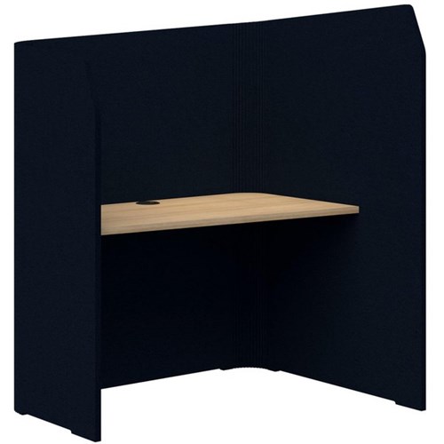 Sonic Focus Pod 1500/1300x1200x1000/625mm Dark Blue/Classic Oak