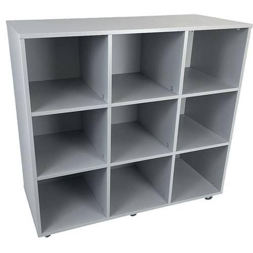 SitRite Mobile Pigeon Hole Unit 1080x930mm Grey