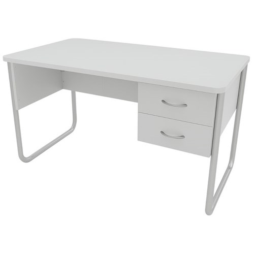 SitRite Uni Teachers Desk 1200x720mm Grey/Silver