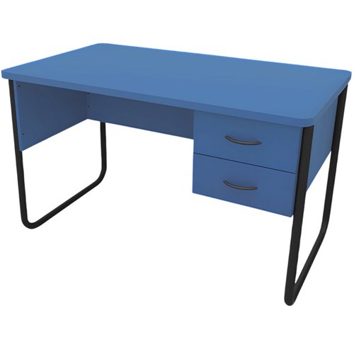 SitRite Uni Teachers Desk 1200x720mm Pro Blue/Black