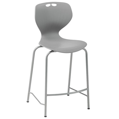 Eden Kitchen Stool Omni 650mm Polypropylene Grey