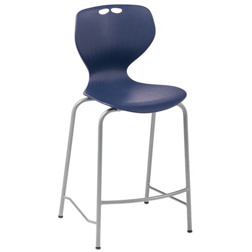 Eden Kitchen Stool Omni 650mm Polypropylene Navy