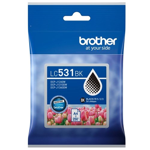 Brother LC531BK Black Ink Cartridge
