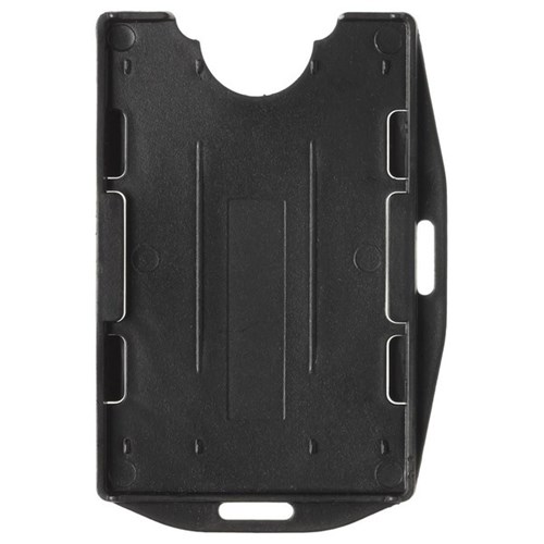 Okin Double Sided ID Card Holder Black 86x54mm, Pack of 10