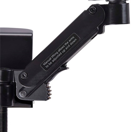 Arm/Wrist Rest Swivel Black