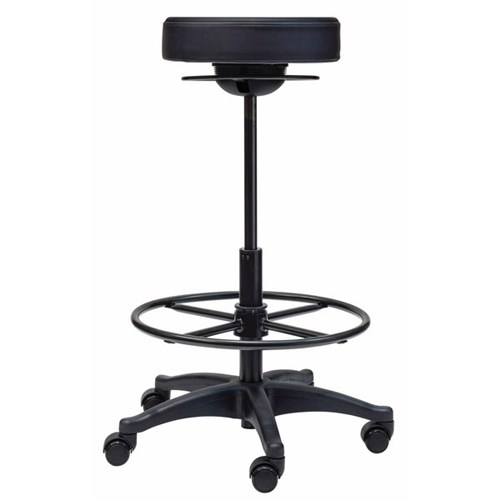 Buro Polo Drafting Stool Black