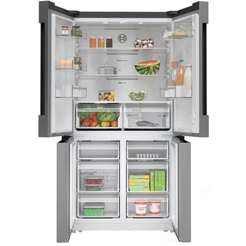 Bosch Freestanding Fridge & Freezer 605L Stainless Steel