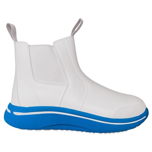 Paraflex HPX2031 Slip On Safety Boots Size 12 White/Blue