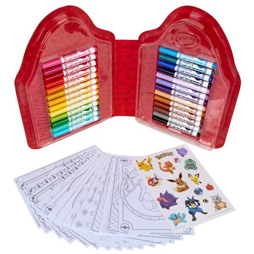 Crayola Colour & Sticker Pokemon Kit