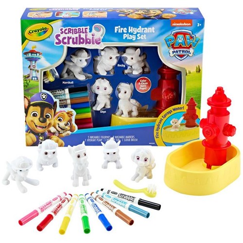 Crayola Scribble Scrubbie Paw Patrol Play Set