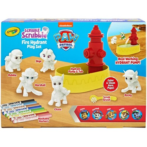 Crayola Scribble Scrubbie Paw Patrol Play Set