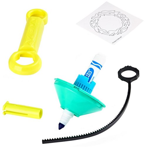 Crayola Colourwhirls Neon Spin Art Toy Assorted Colours