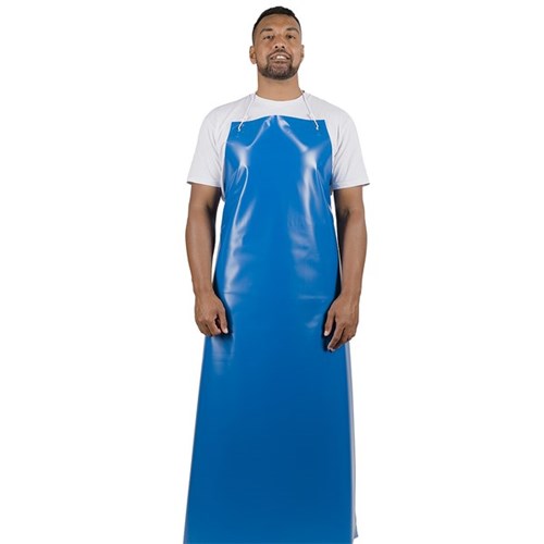 IDAS PVC Apron with Metal Clips 900x1350mm Blue