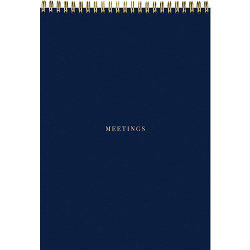 Collins B5 Meeting Pad 50 Sheets Navy