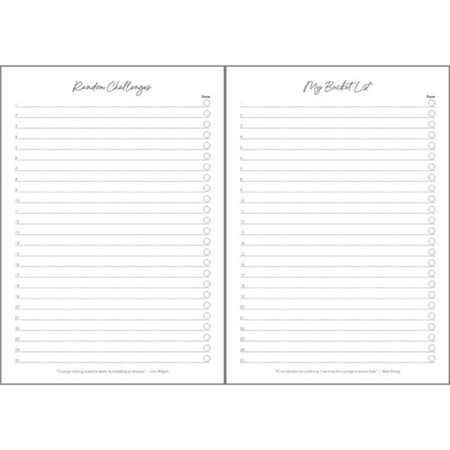 Collins A5 Designer Planner Day Per Page Undated Abstract
