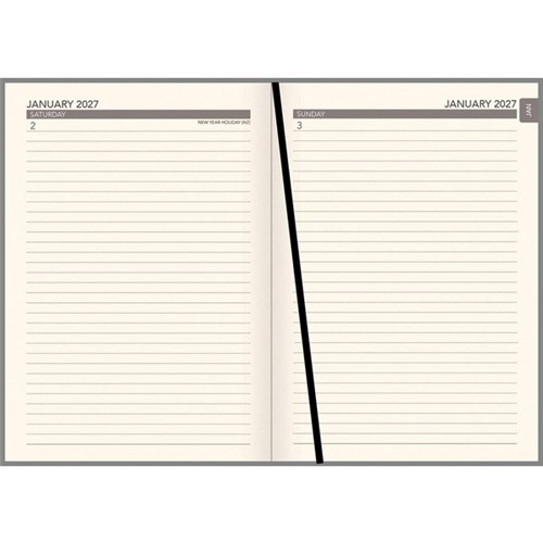 Collins A51 Diary A5 Day Per Page 2027 Executive NZ Artist Assorted Designs