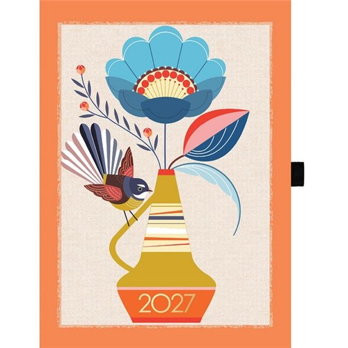 Collins A53 Diary A5 Week to View 2027 Executive NZ Artist Assorted Designs