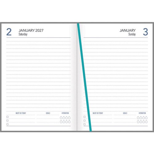 Collins A51 Diary A5 Day Per Page 2027 NZ Artist Assorted Designs