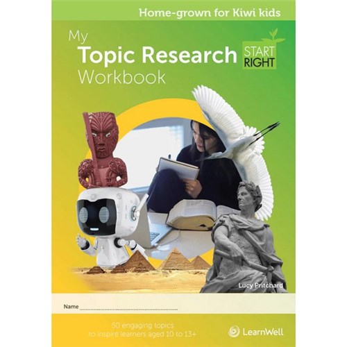 Start Right My Topic Research Workbook 9781990015526