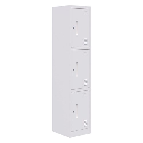Fortis Locker 3 Door Key Lock 1850x380x450mm