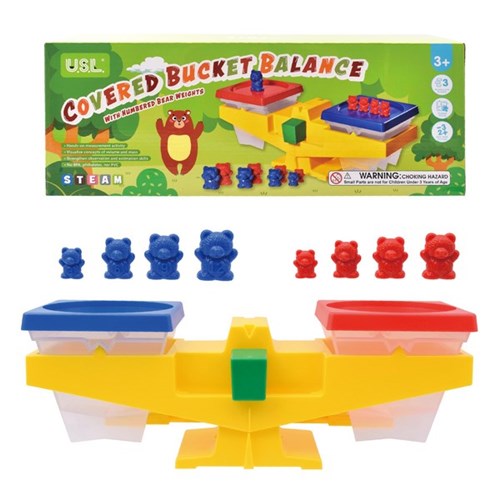 USL Covered Bucket Balance Scale Set