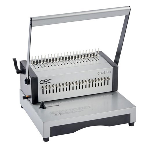 GBC Electric Binding Machine Combbind CB25 Pro Silver/Black