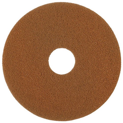 Twister Diamond Floor Pads 18 Inch Orange, Pack of 2