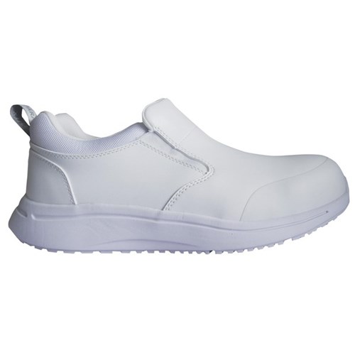 Paraflex Slip On Safety Shoes White UK05