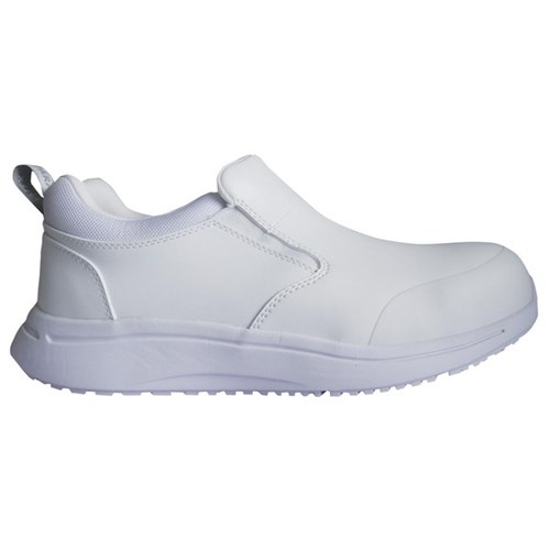 Paraflex Slip On Safety Shoes White UK08