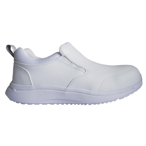 Paraflex Slip On Safety Shoes White UK09