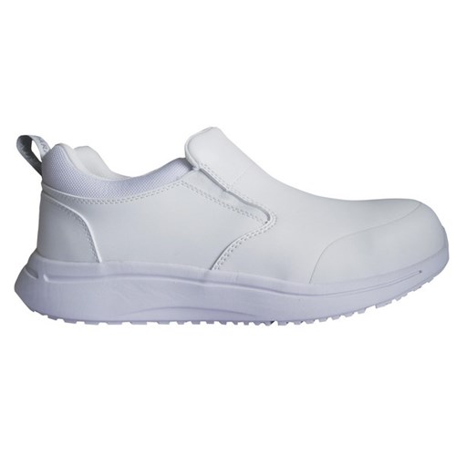 Paraflex Slip On Safety Shoes White UK10
