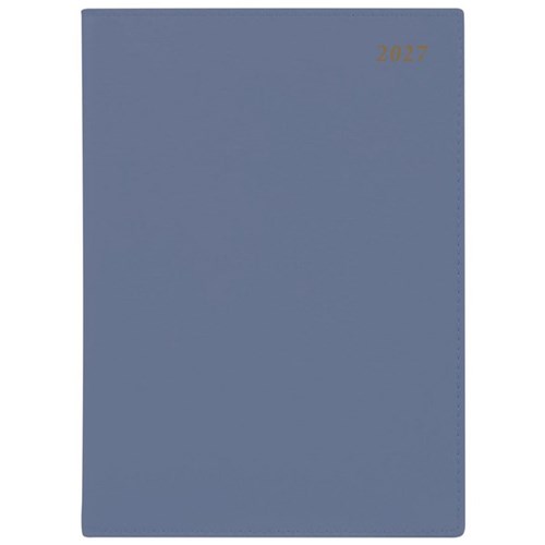 Cumberland A5 Soho Diary Day Per Page 2027 Storm Blue