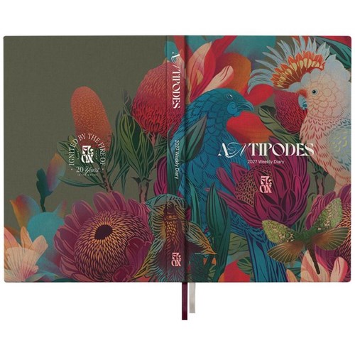 FLOX Week To View Diary 2027 Antipodes