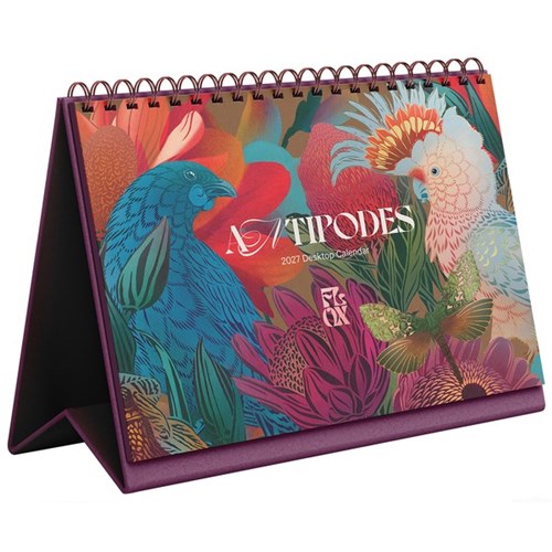 FLOX Desk Calendar 2027 Antipodes