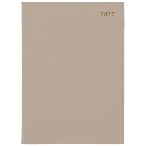 Cumberland A5 Soho Diary Week to View 2027 Sandstone