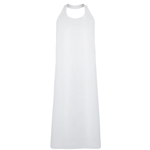 Wells TPU Protective Die Cut Apron 900x1500mm White, Carton of 40