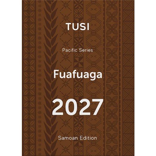 Tusi B51 Bilingual Fuafuaga Diary Day Per Page 2027
