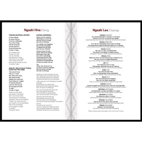 Tusi B51 Bilingual Palani Faka‘aho Diary Day Per Page 2027