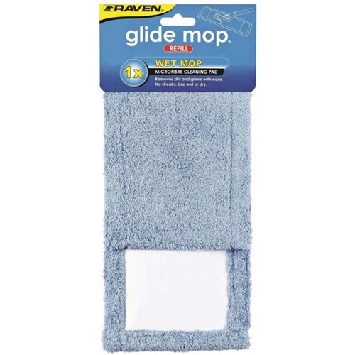 Raven Glide Mop Microfibre Wet Pad Refill
