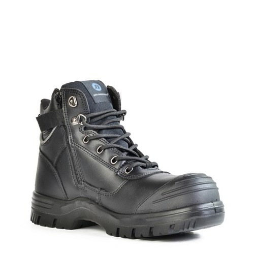 Bata Atlas Zip Sided Lace Up Boots Size 9