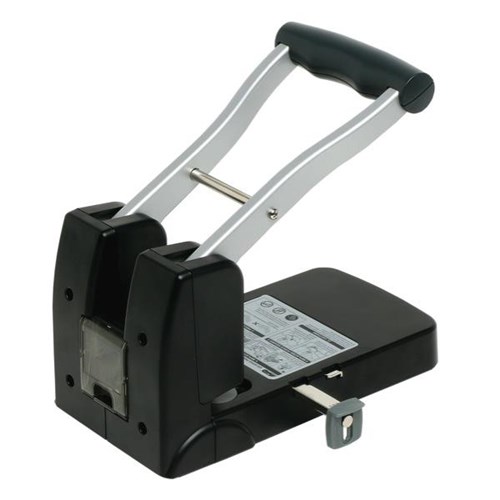 Rexel P1000 2 Hole Power Punch 100 Sheet Black OfficeMax NZ
