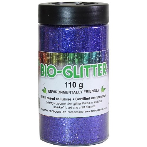 Five Star Bio Glitter Blue 110g